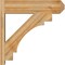 Ekena Millwork Merced Rough Sawn Craftsman Outlooker, Western Red Cedar, 8"W x 30"D x 30"H OUT08X30X30MRC04RWR - alternate 3